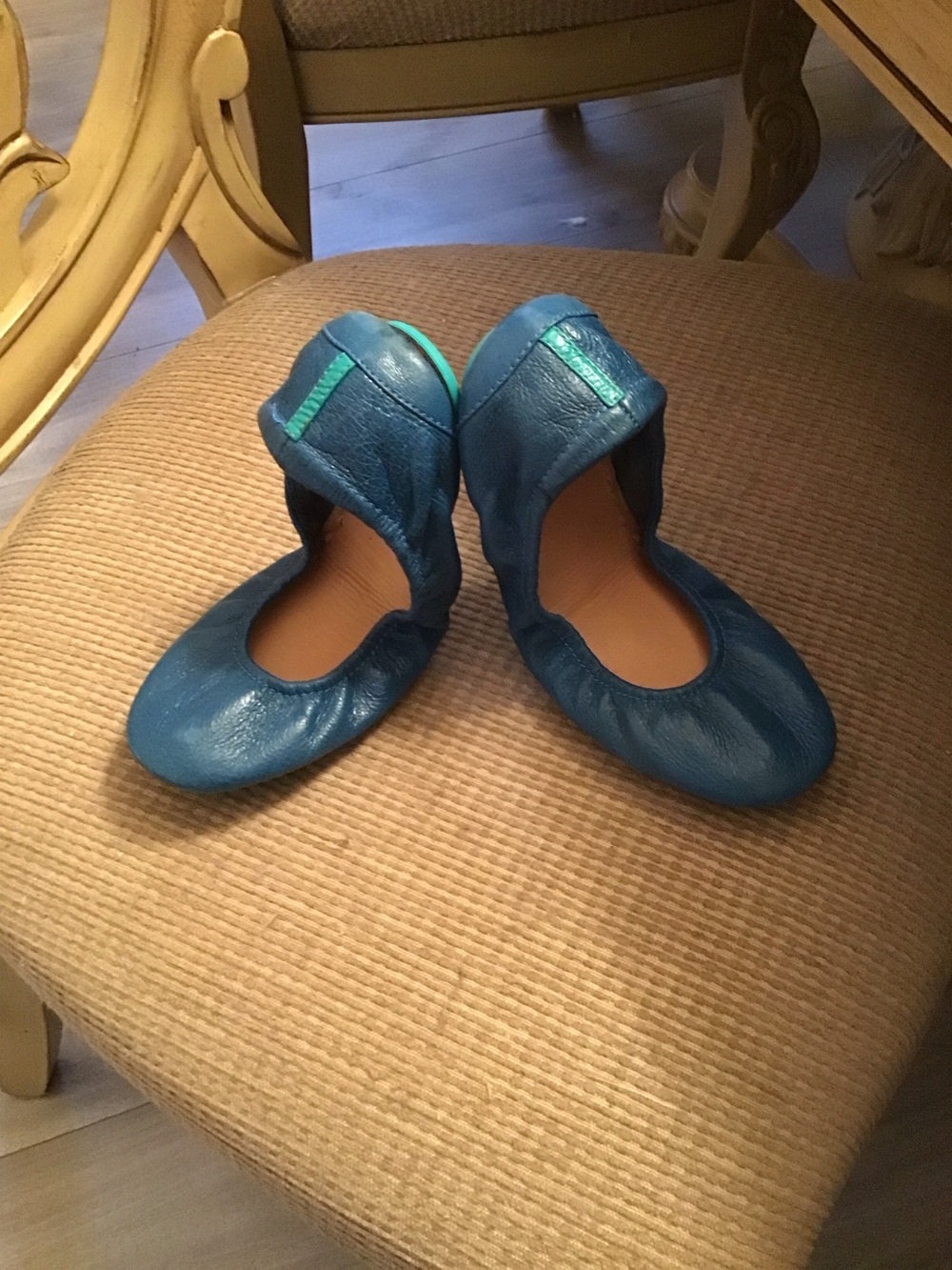 TIEKS  Teal / Colbolt Blue Size 7